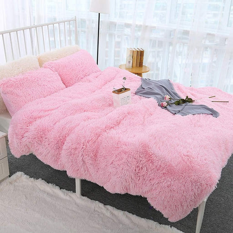 Pink Shaggy Blanket