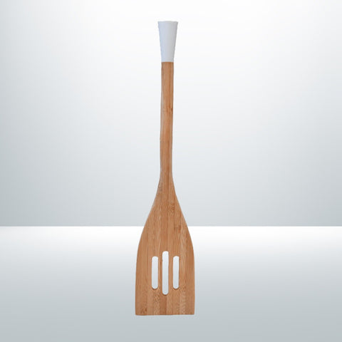 Bamboo Wood Slotted Turner Spoon