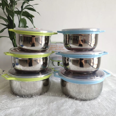 3Pcs Stainless Steel Multipurpose Pots