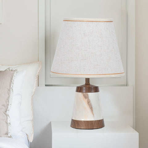 Base Wooden Table Lamp