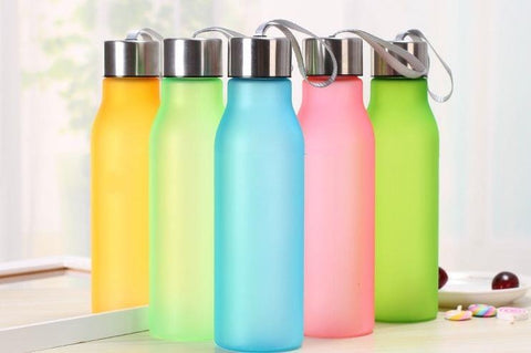 Dainty Water Bottle Rainbow Colors