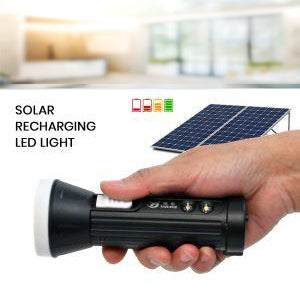 Solar Recharging Torch LED
