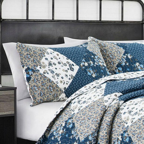 Glamour Home Satin Jacquard Bedspread Set
