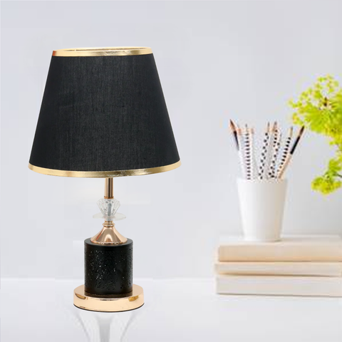 Mid Century Geometric Cut Out Table Lamp