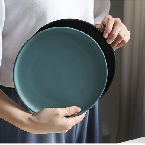 Ceramic Flared Edge Serving Platter