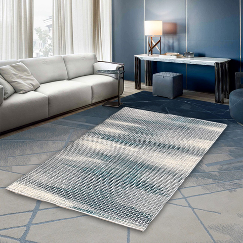 Blue Speck Thick And Cozy Floor Rug