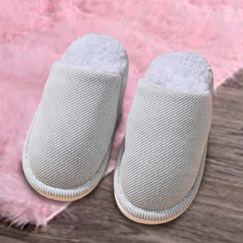 Classic Vince Design Fluffy Sherpa Slippers