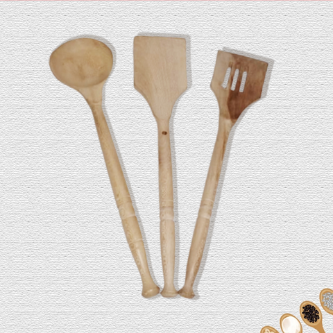Bamboo Wooden Serving Spoon