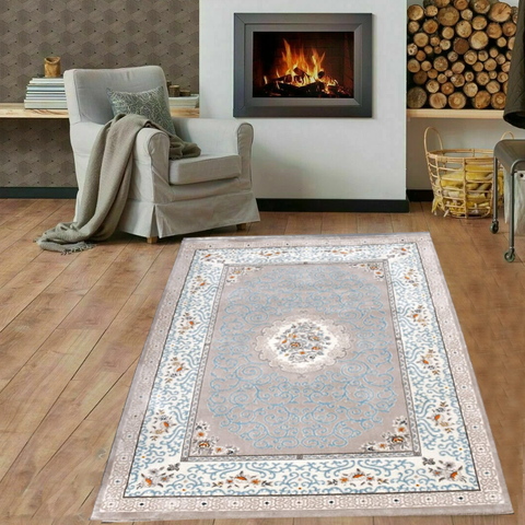 Floral Art Thick And Cozy Floor Rug