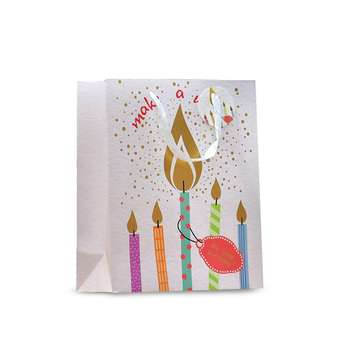Candle Design Gift Bags
