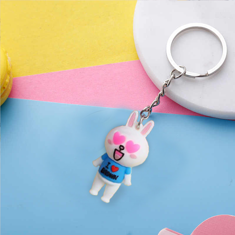 Cartoon Character Hanging Keychain