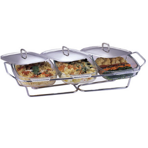 Xiamen Rect Food Warmer With Stainless Steel Lid