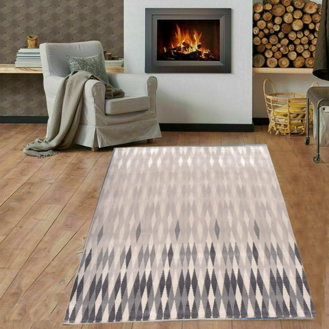 Charcoal Thick And Cozy Floor Rug