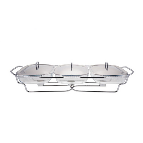 Xiamen Rect Food Warmer With Stainless Steel Lid