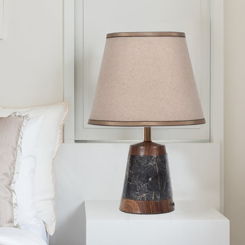 Base Wooden Table Lamp