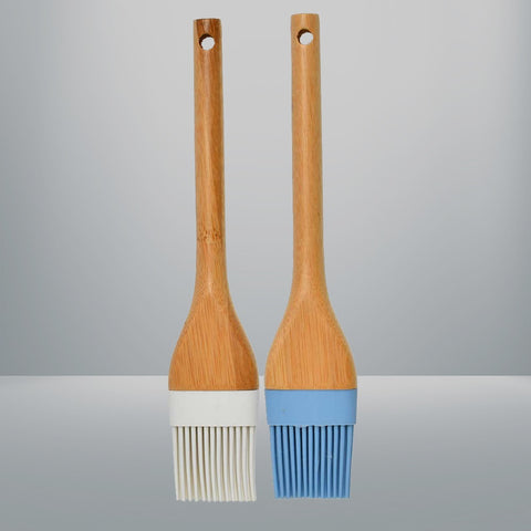 Bamboo Wood Silicon Oil Brush Tessie And Jessie