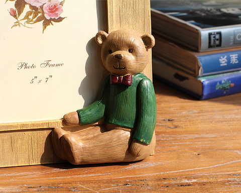 Cute Baby Bear Wooden Photo Frame