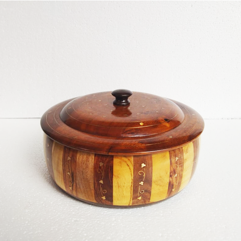 Wooden Hot Pot Round