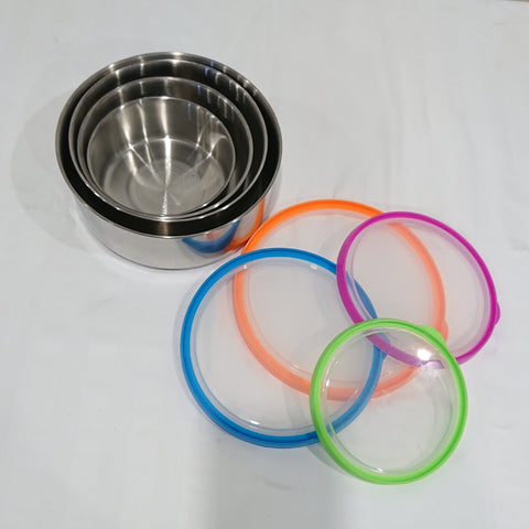 4pcs Stainless Steel Sealed Boxes